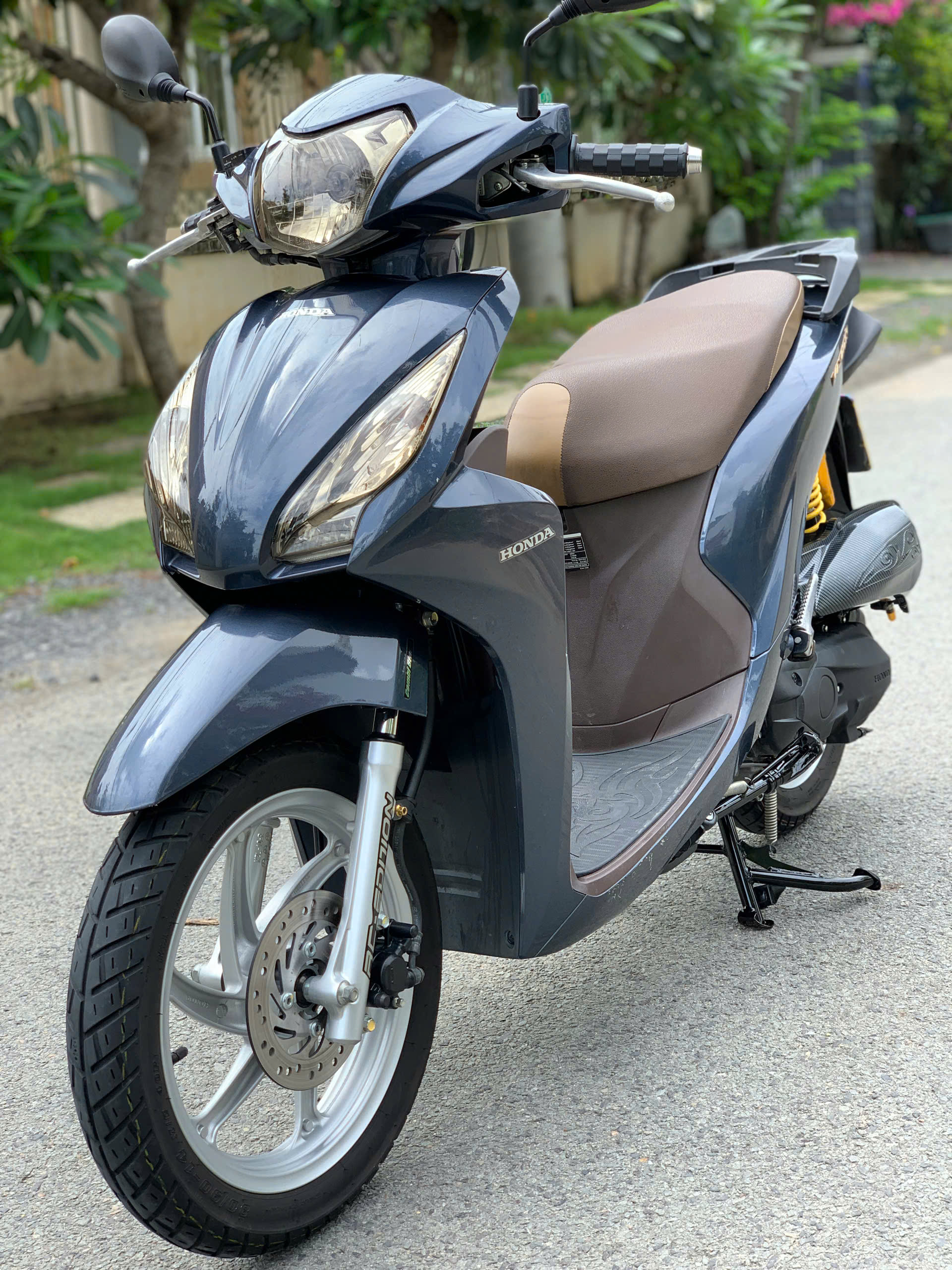 Xe Honda Vision Fi 2020 bản đặc biệt màu Xanh nâu mới hơn 80% zin nguyên bản BSTP ngay chủ công chứng 25.5 triệu (Mã X0000024)