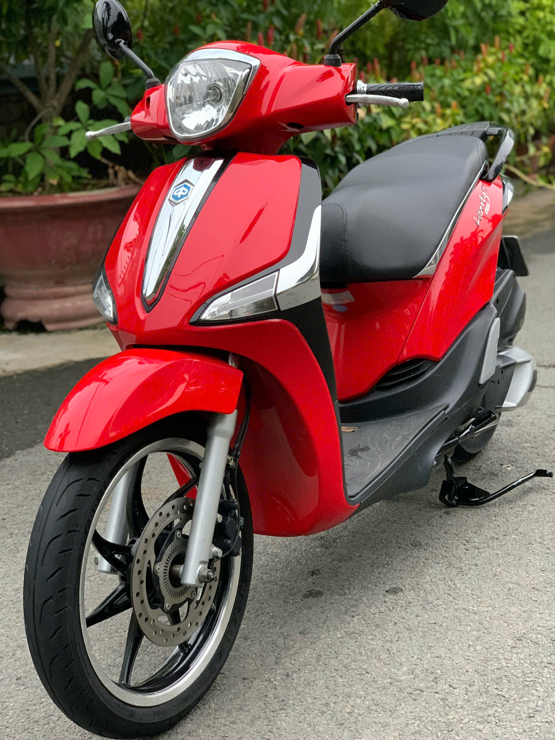 Xe Piaggio Liberty S 125 ABS iGET 2018 màu Đỏ candy zin nguyên bản mới hơn 90% BSTP ngay chủ 22.5 triệu (Mã X000033)