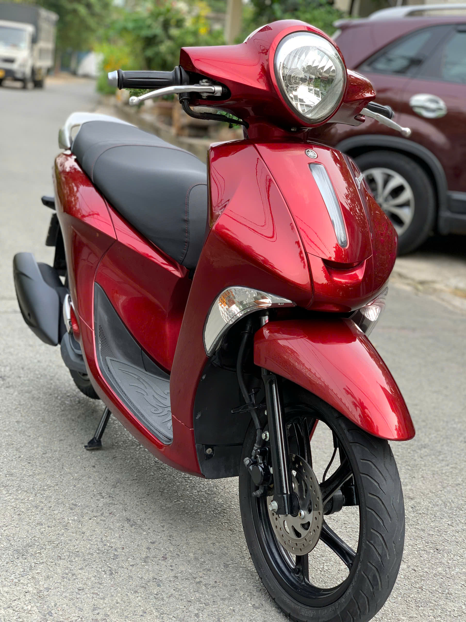 Xe Yamaha Janus 125 Fi 2018 khóa Smartkey màu Đỏ đô zin nguyên bản BSTP 862.62 18.5 triệu (Mã X000038)