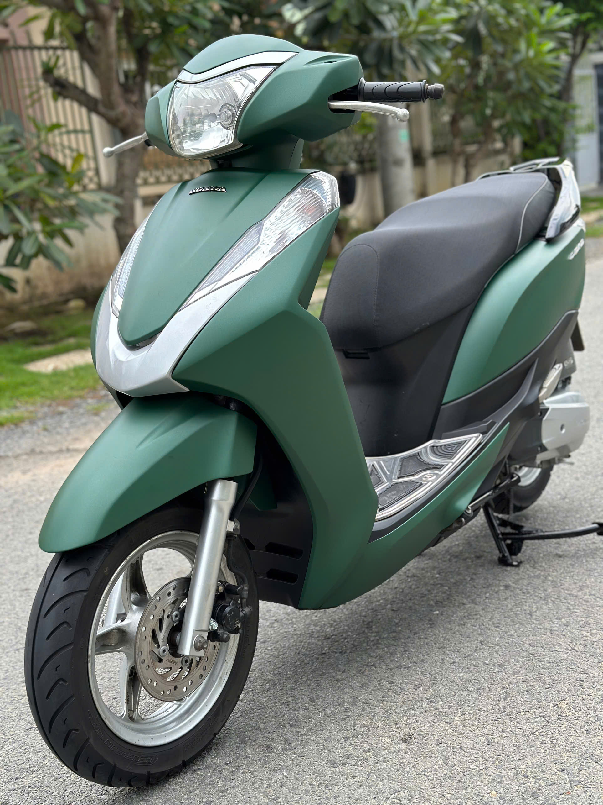 Xe Honda Lead 125 Fi 2015 màu Xanh rêu nhám (đúng màu cà vẹt) chất lừ BS đẹp 126.86 ngay chủ 18.5 triệu (Mã X000045)